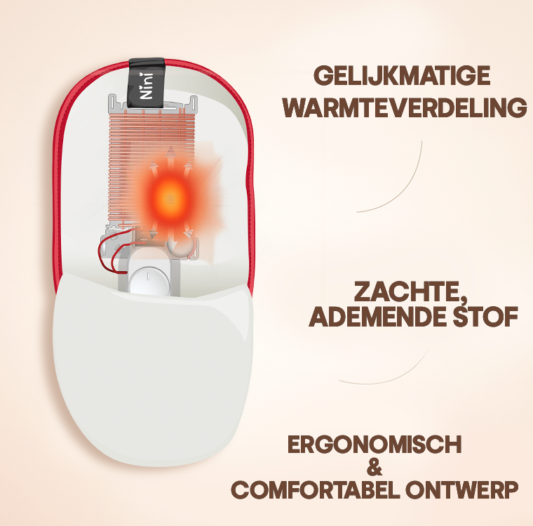 Nini Elektrische Warmtekruik + Body Strap