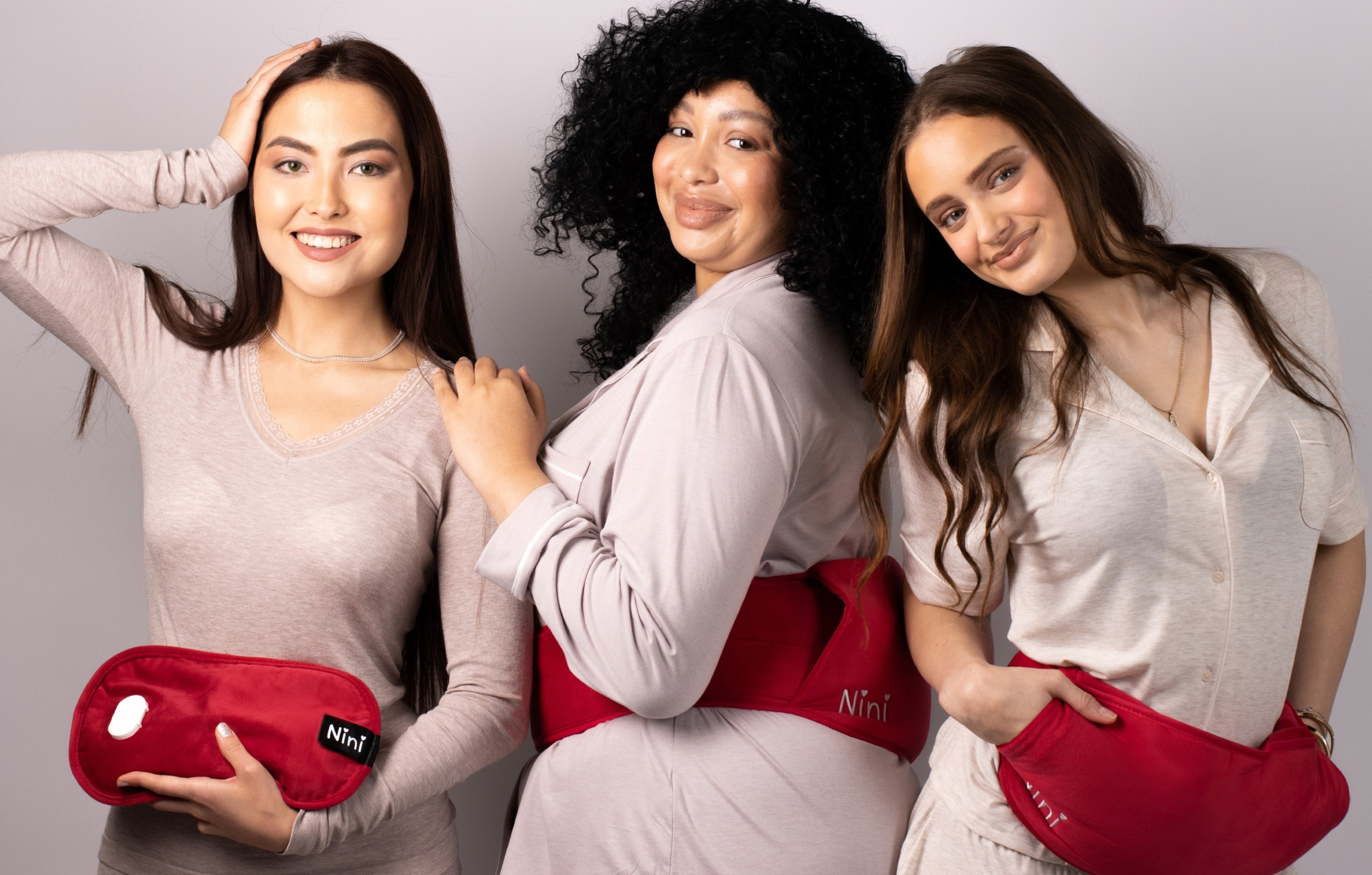 Trio Budle - Nini Electric Hot Water Bottle + Body Strap